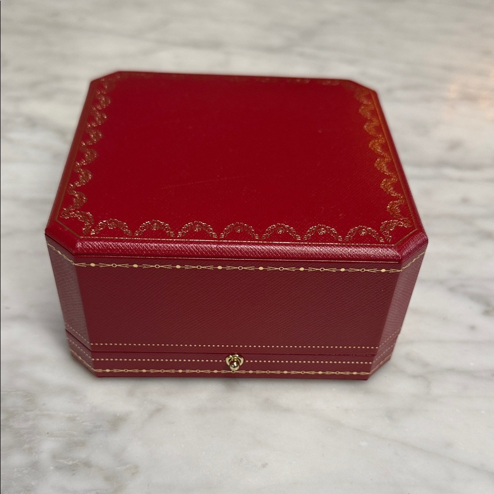 Cartier Red Bracelet Jewelry Box